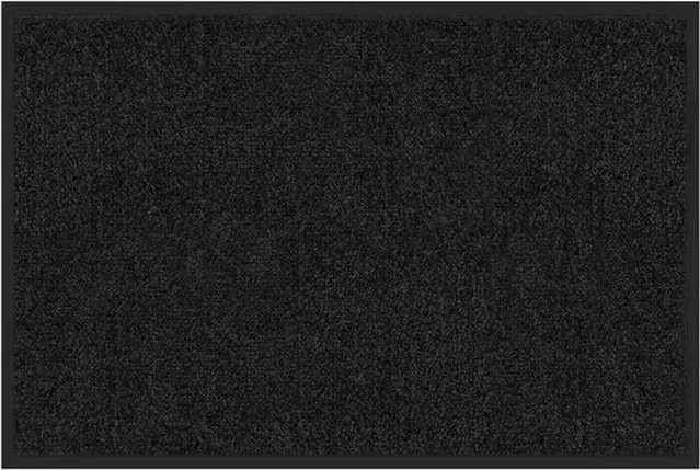 Schmutzfangmatte Rhine von floordirekt in Schwarz, B: 90 cm, T: 600 cm, H: 0,6 cm - Bild 1