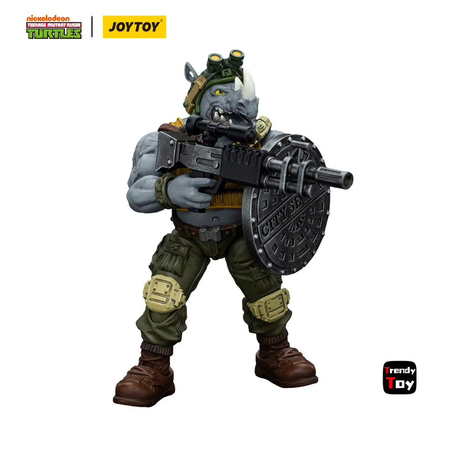 JOYTOY TMNT Rocksteady Beebop, 2-teiliges Set, 1/18 Actionfiguren - Bild 4