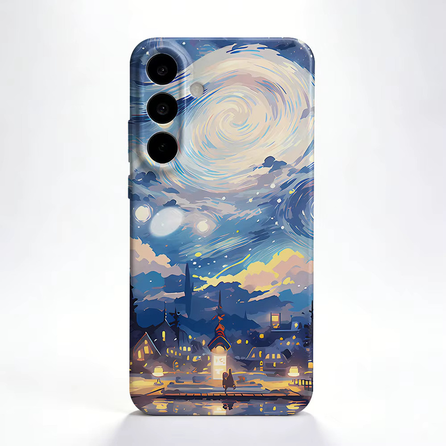Vintage Ölgemälde Handyhülle aus hartem PC für Samsung Galaxy S26 S25 S24 S23 S22 Plus S21 Ultra Edge S23 S24 S25 FE in Multicolour - Bild 2