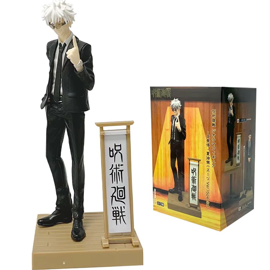 Bandai Anime Figur Satoru Gojo und Suguru Geto aus Jujutsu Kaisen, PVC Modell, Multicolor, Höhe: 17 cm - Bild 3