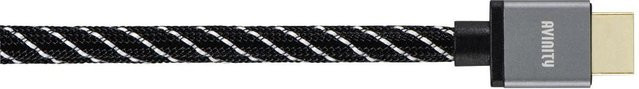 AVINITY Ultra High Speed HDMI-Kabel in Schwarz und Gold, 2,0 m - Bild 1