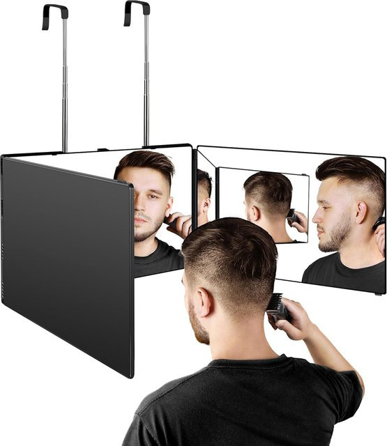 cosmomiro Schminkspiegel, schwarz, 27,5 cm - Bild 1