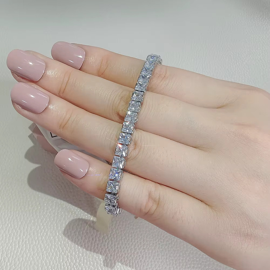 Moonso Armband Armreif, Silber, Zirkonia, Damen - Bild 2