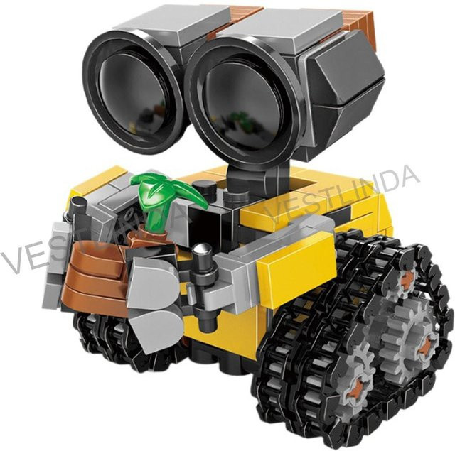 Disney Weltraum Mini Wall-E Roboter, Baustein Modell, Zubehör - Bild 1