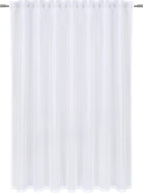 Modern Living Fertigvorhang Leo Transparent in Weiß B: 140 cm, H: 145 cm - Bild 1