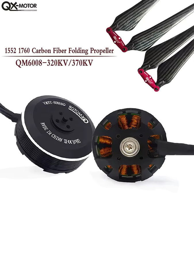 QX-MOTOR Carbon-Faltpropeller, Bürstenloser Motor, Set / Bundle - Bild 4