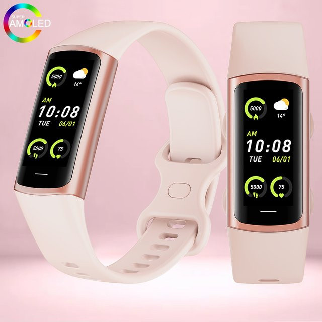 LIGE Smartwatch, Blau, Silikon, Unisex - Bild 1