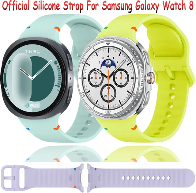 Samsung Uhrenarmband Silikon, Galaxy Watch 8, Unisex - Bild 1