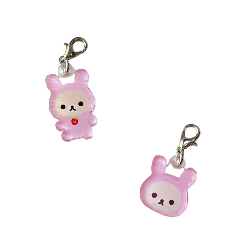 Bandai Rilakkuma Schlüsselanhänger, Karabiner-Anhänger, Unisex - Bild 2