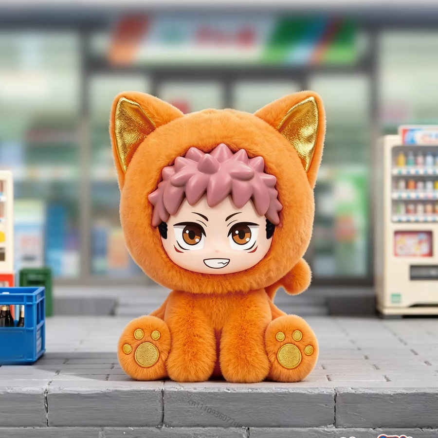 EAKI Jujutsu Kaisen Katzen-Sitzparty-Serie, Blindbox, Anime-Charakterpuppen, ab 14 Jahren - Bild 4