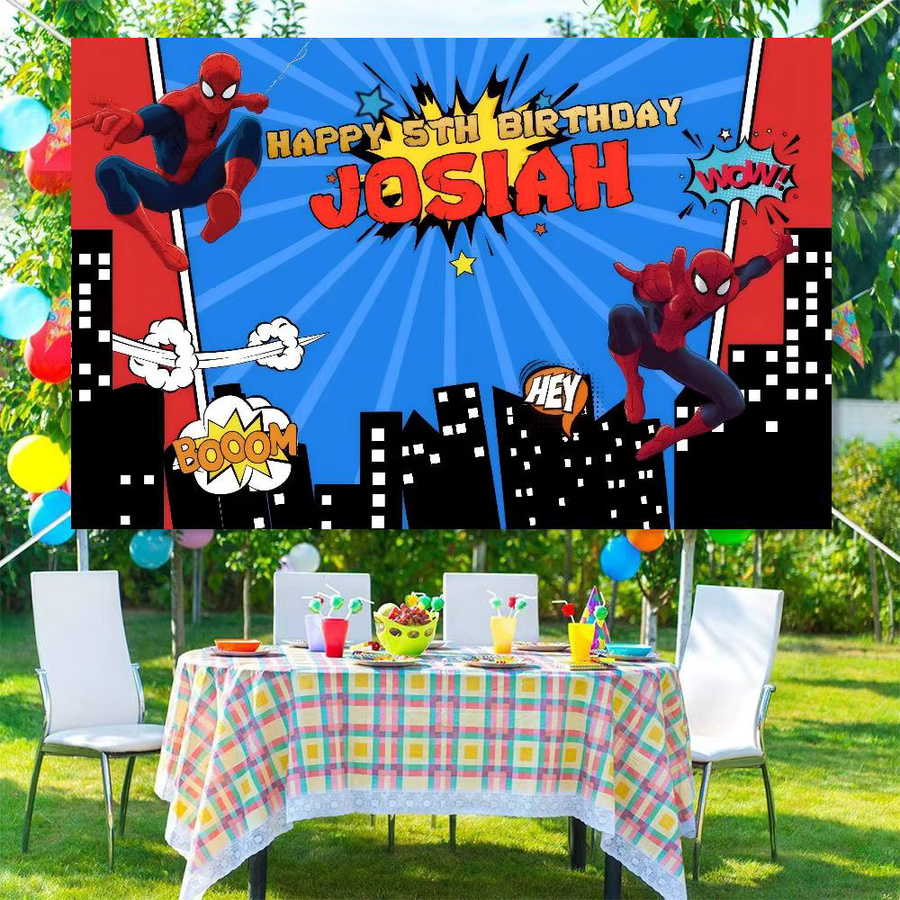 Mesuca Fotohintergrund mit Blumenmotiv für Kindergeburtstag und Party, rechteckiges Poster in Multicolour, B: 70 cm, H: 70 cm - Bild 3