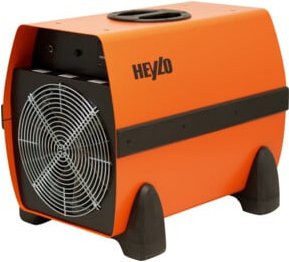 Heylo Elektroheizer DE 20 in Weiß und Orange mit einer Heizleistung von 6 / 12 / 18 kW - Bild 1