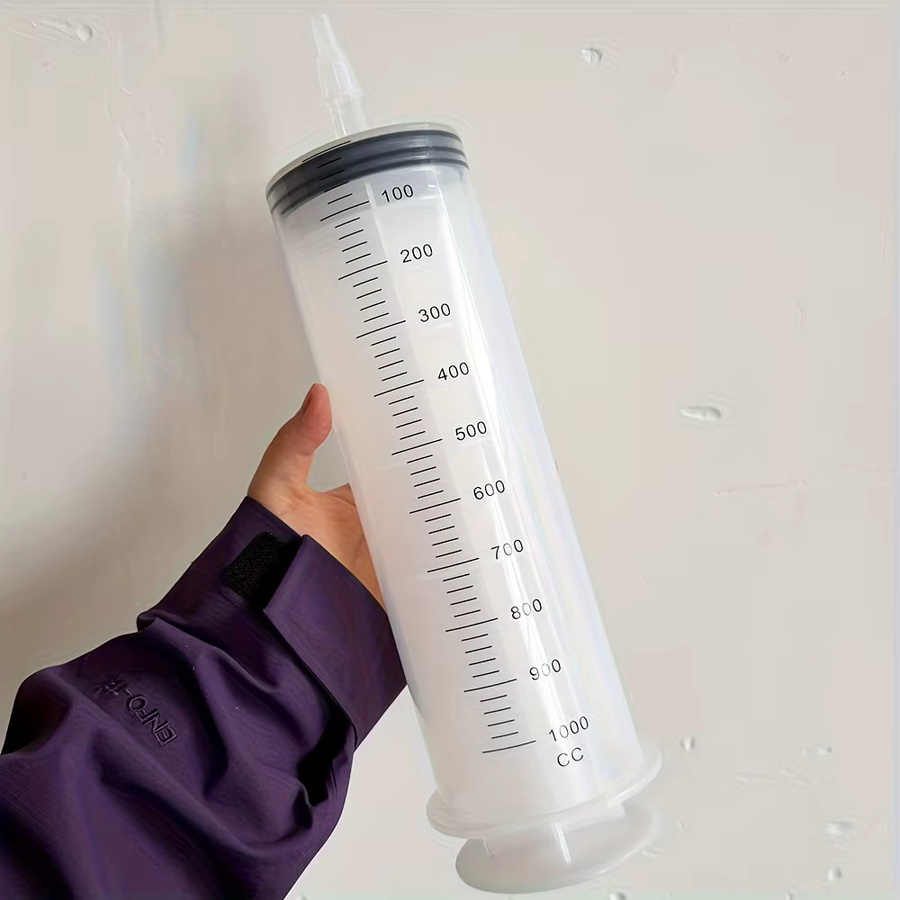 Transparente Einwegspritzen aus Kunststoff in verschiedenen Füllmengen von 20 ml bis 1000 ml - Bild 3