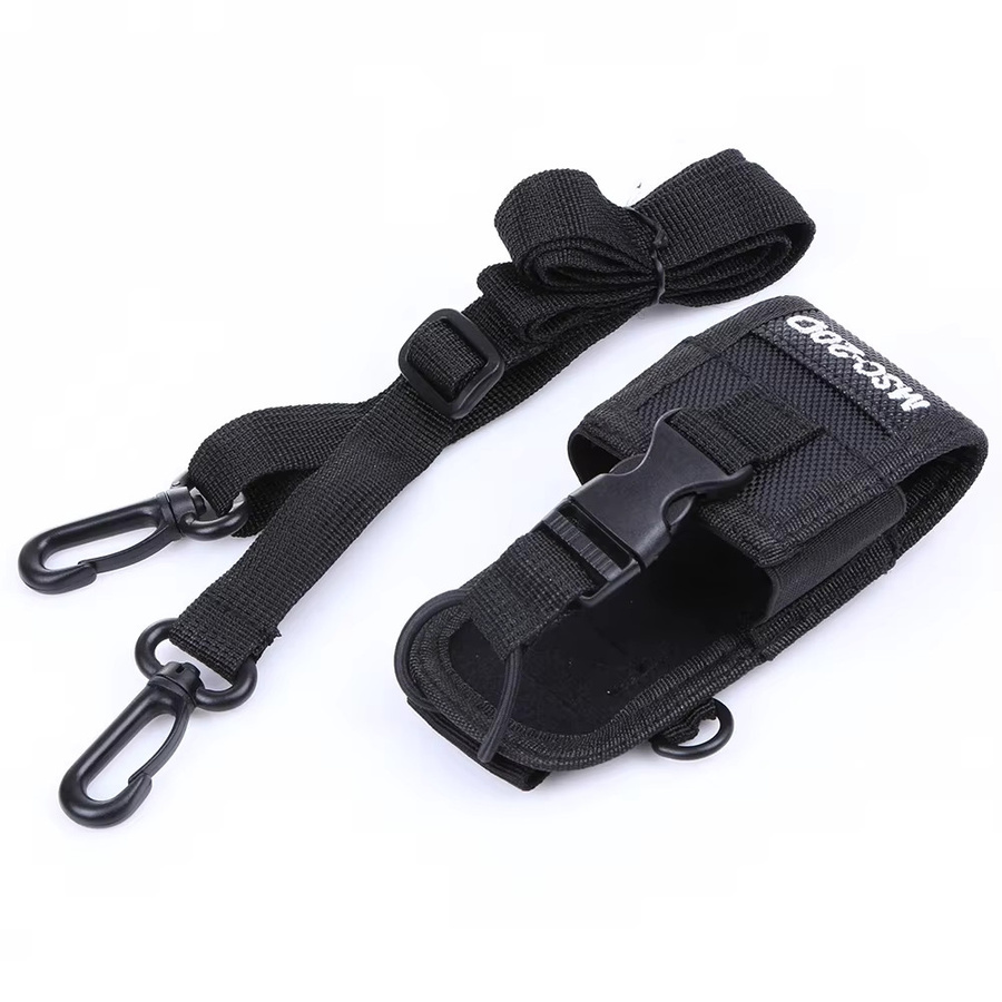 ALLOYSEED Taktische Walkie Talkie Tasche in Schwarz für Kenwood und BaoFeng UV-5R BF-888S mit Molle-System - Bild 3