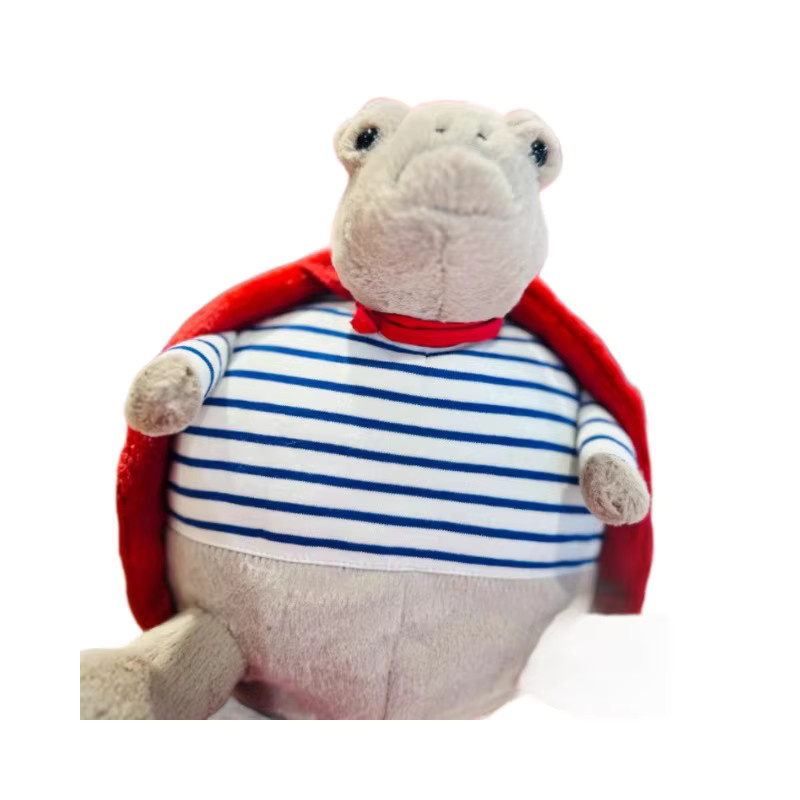 XUYUAN Timmy Schildkröte mit romantischem Outfit als Kawaii Deko für Schreibtisch und Wohnzimmer, Mehrfarbig - Bild 5