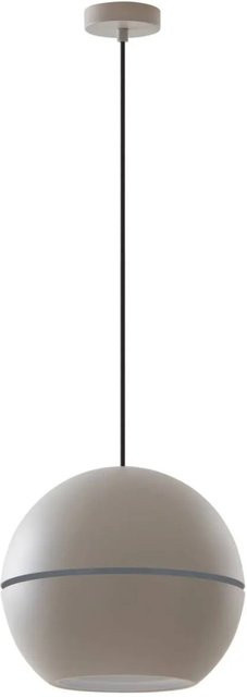 Lucande Pendelleuchte Calantha 10014808 Modern aus Aluminium in Grau oder Weiß, 1-flammig, E27, für dein Wohnzimmer - Bild 1
