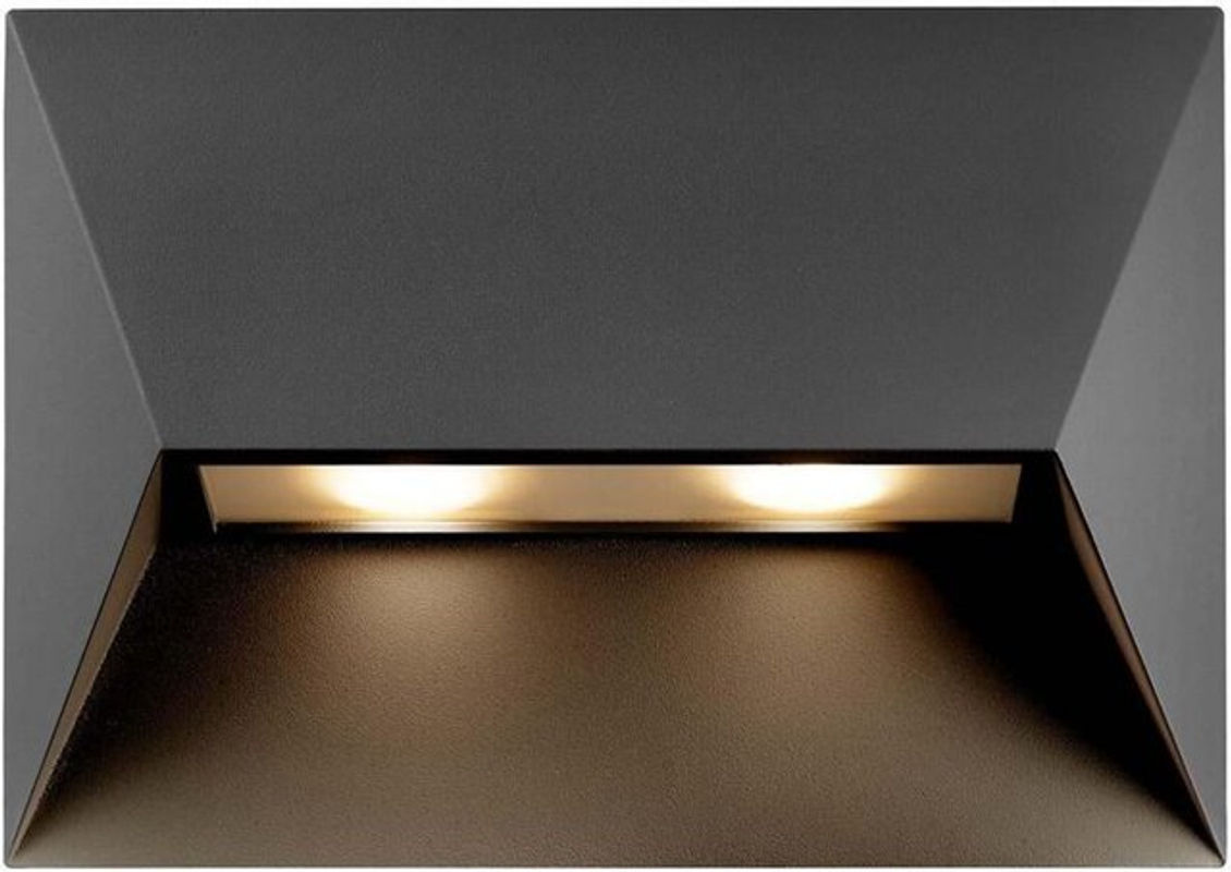 Nordlux Pontio 27 Außenwandleuchte aus Aluminium in Schwarz mit GU10 Fassung - Bild 2
