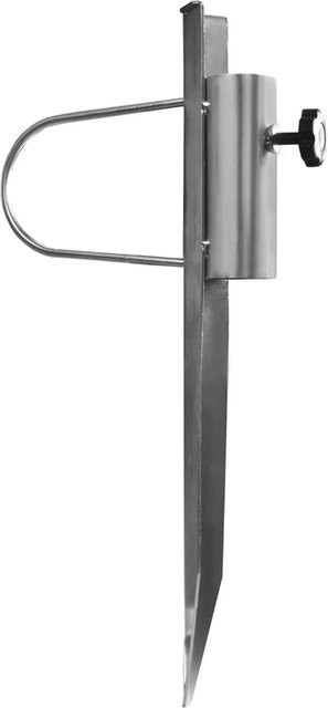 osoltus Sonnenschirm Schirmständer aus Stahl in Silber für Stockgrößen 43 mm - Bild 1