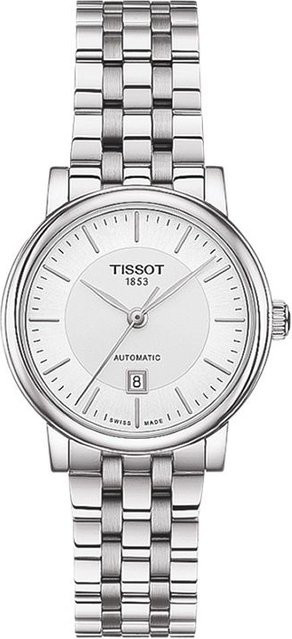Tissot Armbanduhr Automatik, Edelstahl, Silber, Damen, Datum - Bild 1