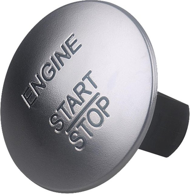 Motor-Zündungs-Start-Stopp-Knopfschalter als Keyless-Ersatz in Silber - Bild 1