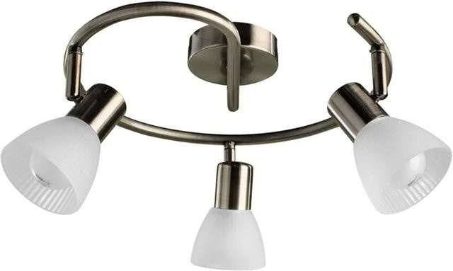 ARTE LAMP Deckenstrahler LED schwenkbar aus Metall und Glas in Weiß und Silber - Bild 1