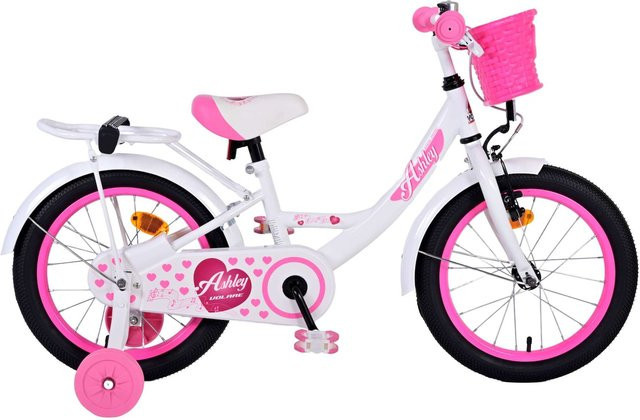 VOLARE Kinderfahrrad Ashley, 16 Zoll, weiß - Bild 1