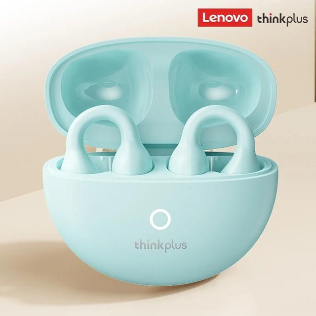 Lenovo LP25 Kabellose Bluetooth 5.4 Ohrhörer mit OWS Lärmunterdrückung und Mikrofon in Türkis - Bild 1
