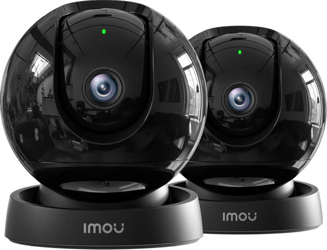 Imou Rex 3D 3K Überwachungskamera Doppelpack Schwarz mit Wi-Fi - Bild 1