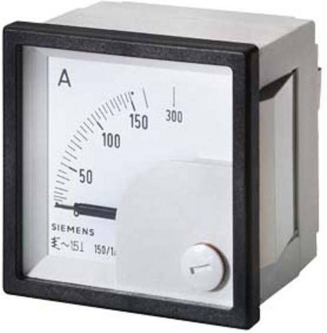 Siemens Amperemeter 200A in Schwarz - Bild 1
