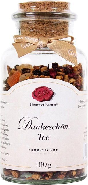 Gourmet Berner Früchtetee Ananas Vanille, lose, 100 g - Bild 1