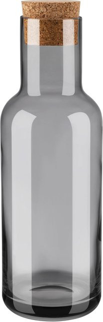 Blomus Wasserkaraffe FUUMI mit Deckel aus Glas, grau/transparent, 1 l - Bild 1