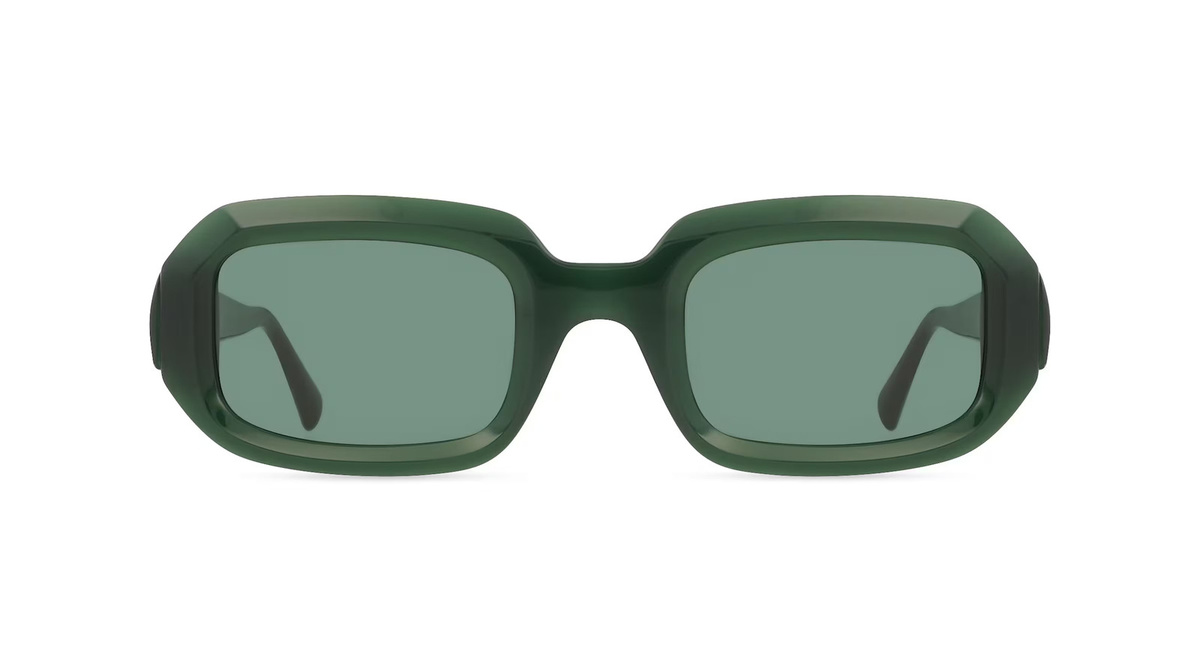 Sandro SA6068 Sonnenbrille, Vollrand, Eckig, Acetat, Damen, grün - Bild 1