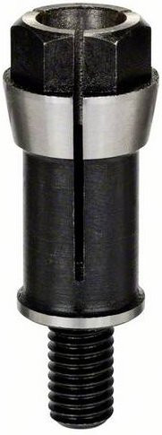 Bosch Spannzange mit Spannmutter 10 mm für Geradschleifer in Silber - Bild 1