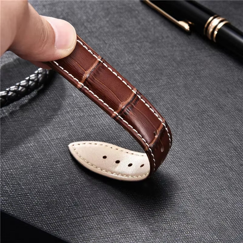 Uhrenarmband Leder, Klassisch, Unisex - Bild 3