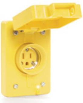 Molex 1301460145 Kleinspannungssteckdose in Gelb - Bild 1