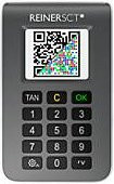 REINER SCT tanJack photo QR TAN-Generator für Sm@rtTAN photo und chipTAN QR, grau - Bild 3