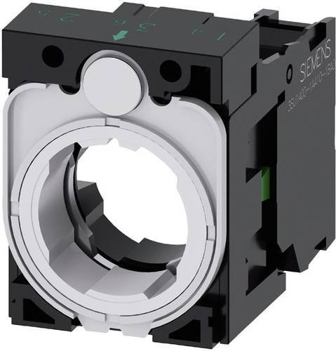 Siemens Halter mit Adapter 1 Schließer 500V Schwarz aus Kunststoff 3SU1500-1AA10-1BA0 - Bild 1