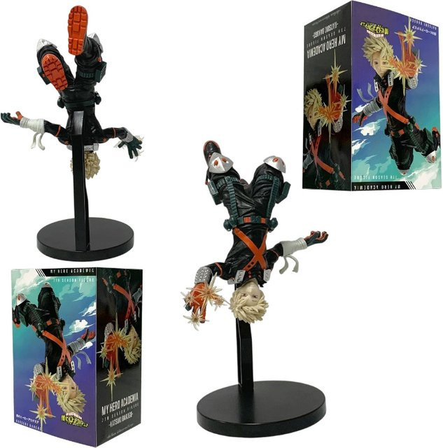 Bandai My Hero Academia Deku Bakugou Katsuki Actionfiguren, Einzelfigur - Bild 1