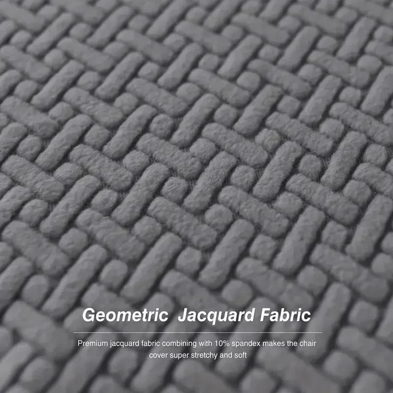 Yupartex Jacquard-Schlafsofa-Abdeckung ohne Armlehne, dehnbare Couch-Überwürfe aus Polyester für dein Wohnzimmer, Breite: 120 cm bis 155 cm - Bild 1