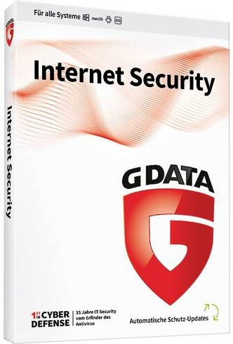 G DATA Internet Security Vollversion mit 1 Lizenz für Windows, Mac, Android und iOS Antivirus Sicherheits-Software - Bild 1