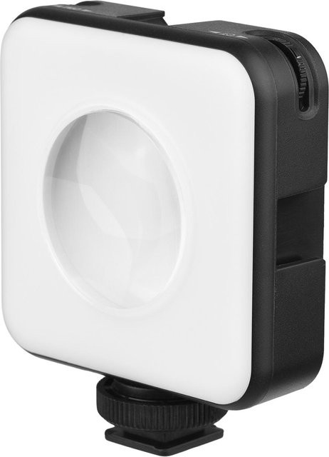 Andoer Tragbares Mini-RGB-LED-Videolicht, Dimmbares Umgebungslicht mit zweifarbiger Farbtemperatur 2500 K – 9000 K, Schwarz - Bild 1