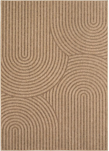 Ayyildiz Outdoor-Teppich Timber Beige B: 80 cm, T: 150 cm - Bild 1