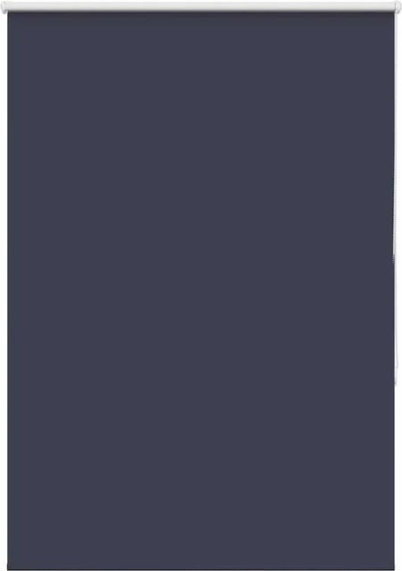 vidaXL Verdunkelungsrollo aus Polyester in Marineblau, B: 110 cm, H: 175 cm - Bild 1