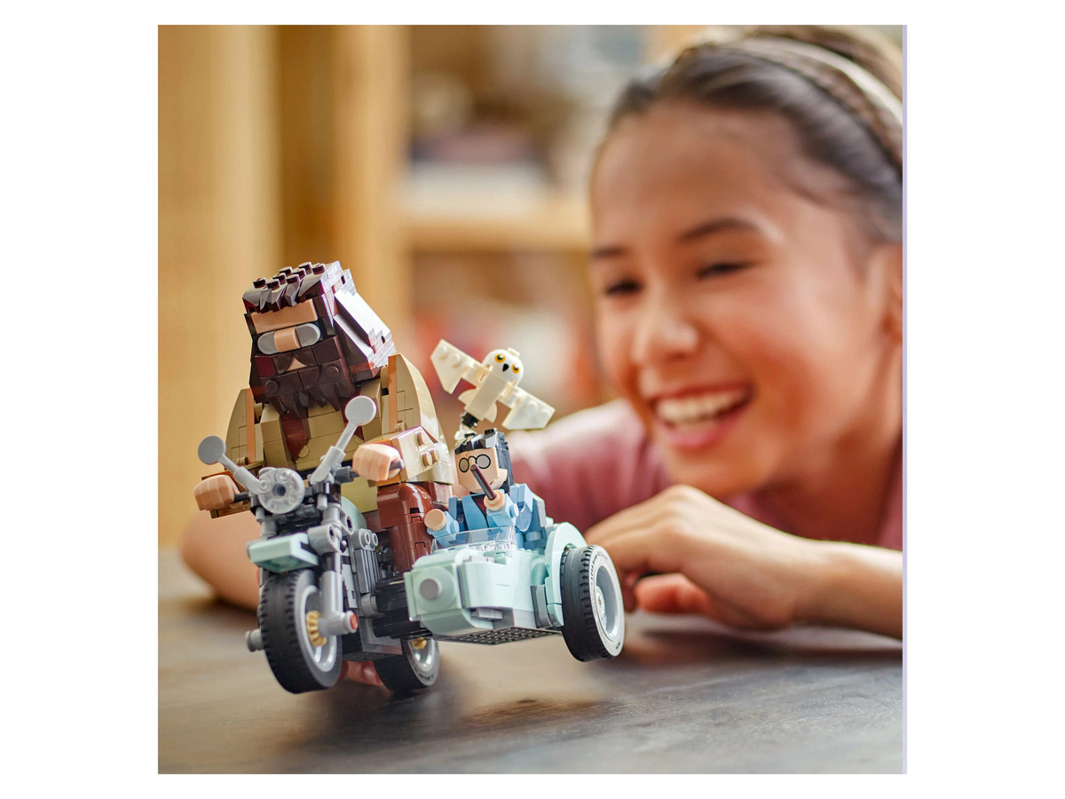 LEGO Harry Potter Hagrids und Harrys Motorradtour Konstruktionsspielzeug ab 9 Jahren - Bild 3