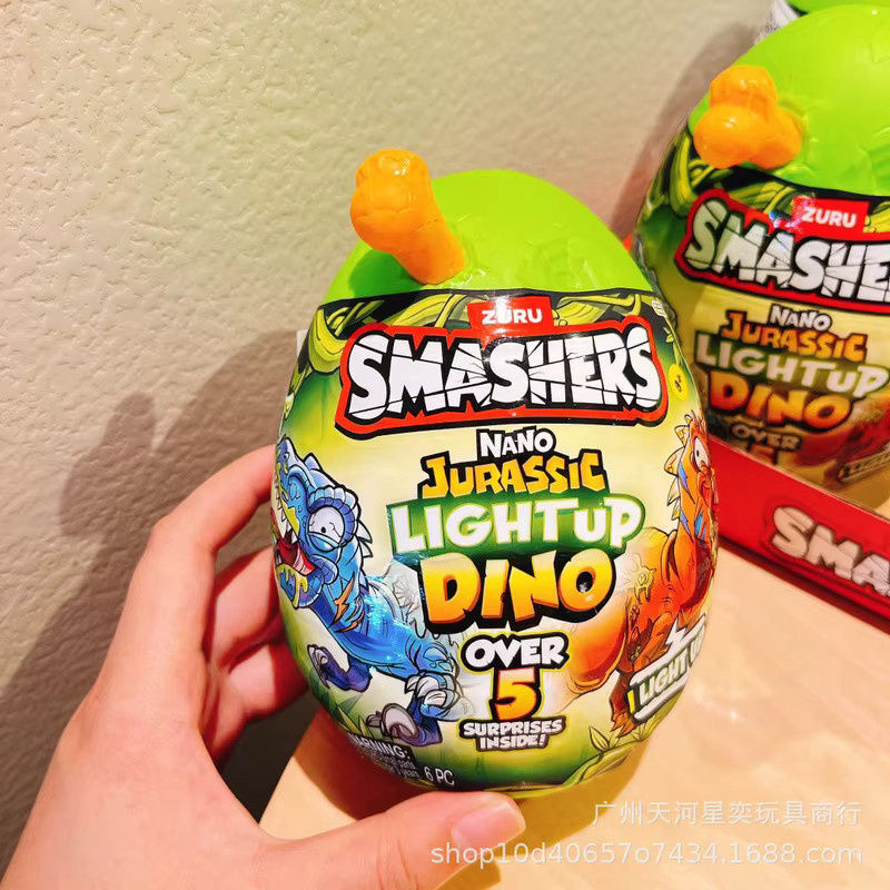 Zuru Smashers Mini Jurassic Leucht-Dino, Überraschungsei, ab 3 Jahre - Bild 3