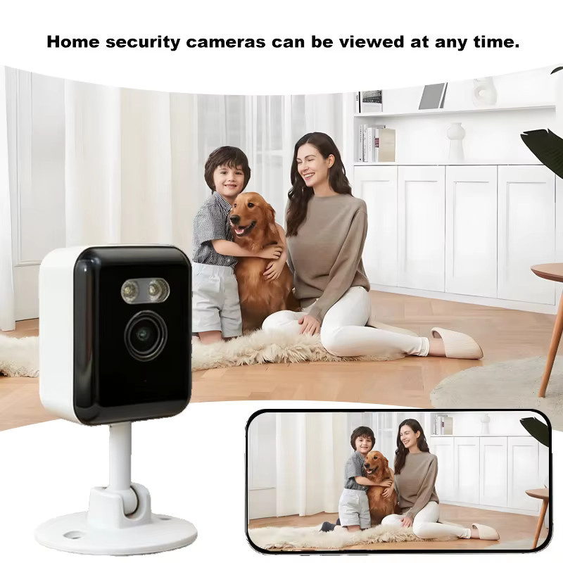 FUNOVATION 2MP HD WLAN-Sicherheitskamera Mini Innen-Überwachungskamera mit Nachtsicht, Zwei-Wege-Audio und Menschenerkennung - Bild 3