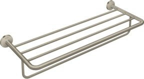 Hansgrohe Axor Uni Circular Handtuchablage Wandmontage Silber gebürstet B: 65,0 cm - Bild 1