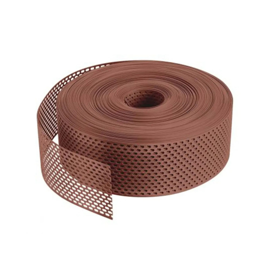 Daprona Lüftungsband Traufgitter aus PVC in Rot, 2 Rollen à 60 m x 50 mm - Bild 2
