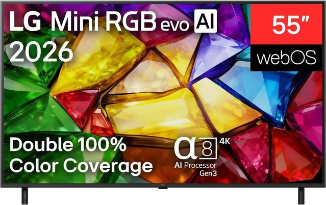 LG Mini RGB TV in Schwarz - Bild 1