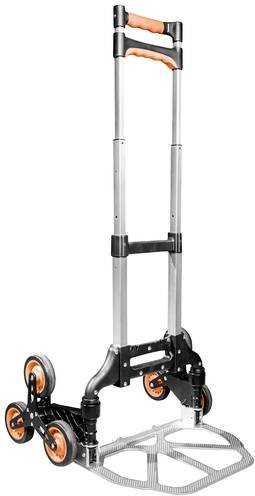 Klappbare Treppenkarre Mannesmann aus Stahl in Silber mit einer Traglast von max. 80 kg - Bild 1